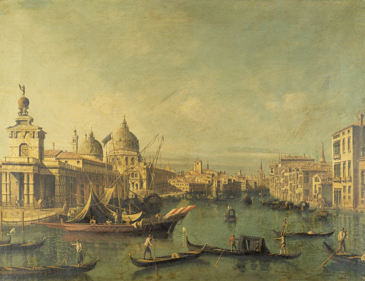 Eingang zum Canal Grande, Venedig von Bernardo Bellotto