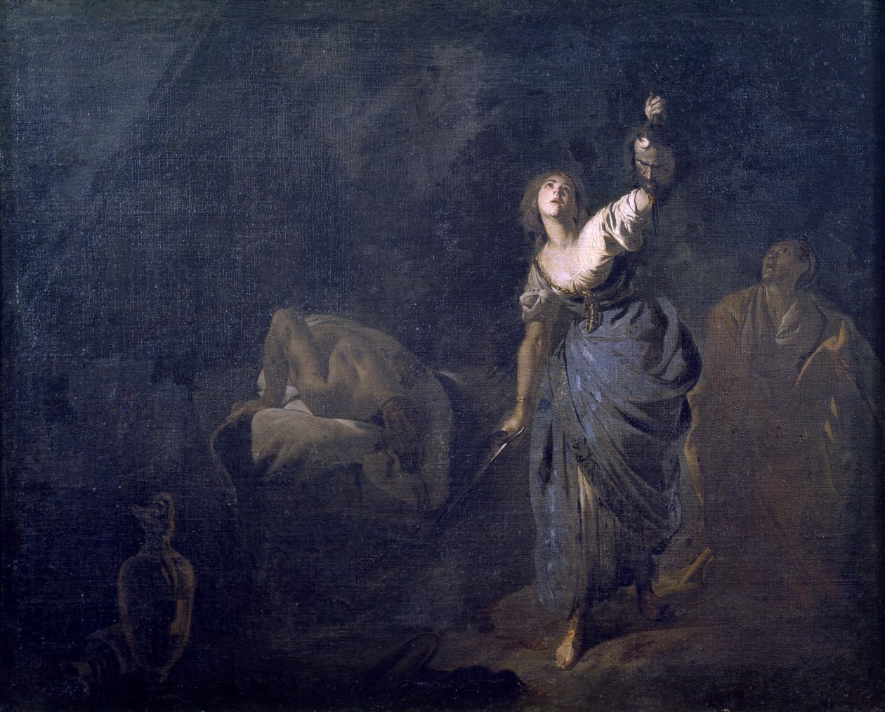 Judith mit dem Kopf des Holofernes von Bernardo Cavallino von Bernardo Cavallino