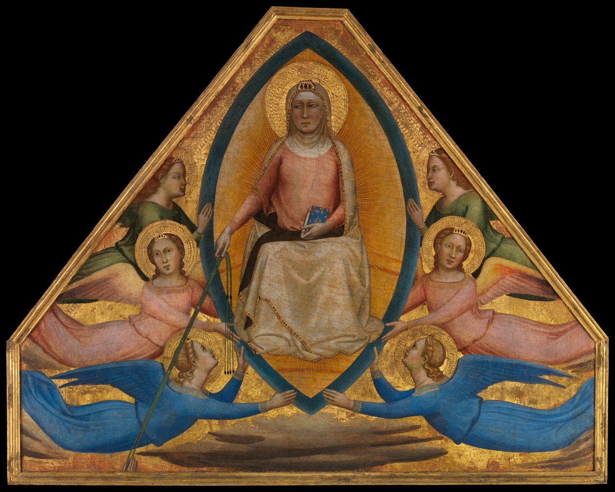 Die Himmelfahrt der Jungfrau, ca. 1337-39 von Bernardo Daddi