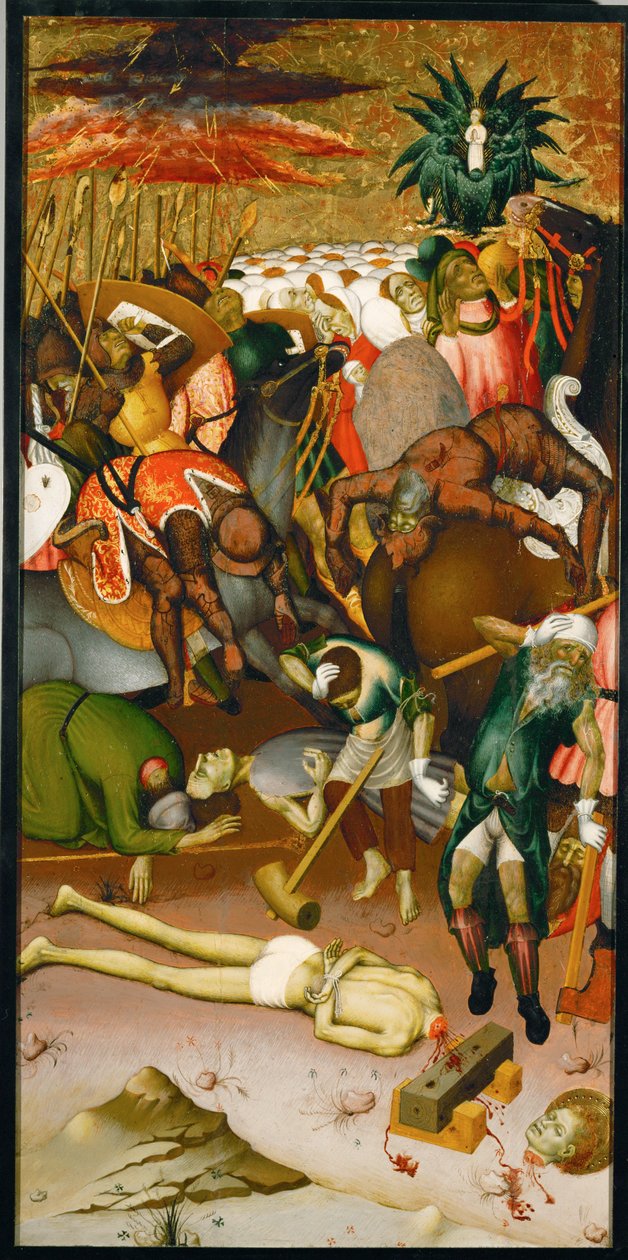 Vier Szenen aus dem Martyrium des Heiligen Georg von Bernardo Martorell