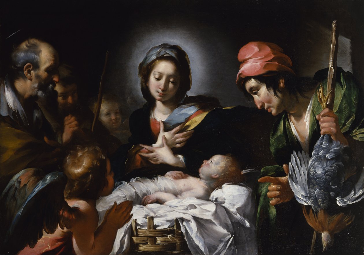 Anbetung der Hirten von Bernardo Strozzi