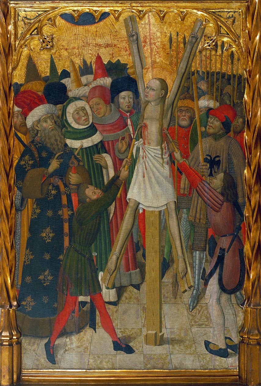 Das Martyrium der heiligen Eulalia von Barcelona (289-304) von Bernat Martorelli
