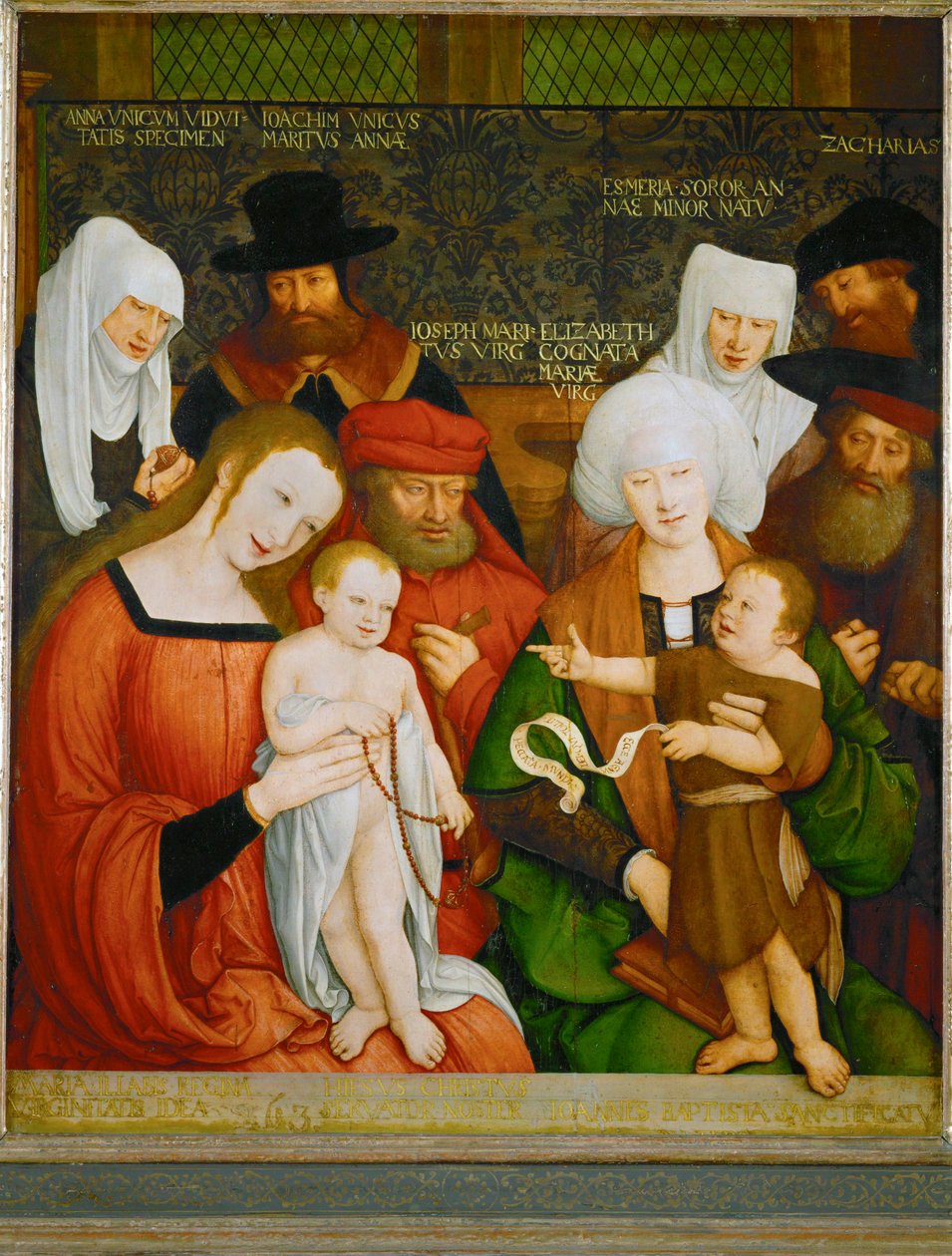 Die Heilige Sippe von Bernhard Strigel