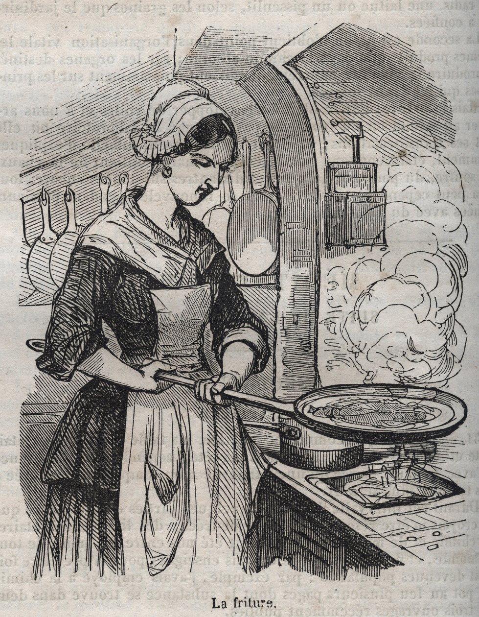 La friture - Gravur in 