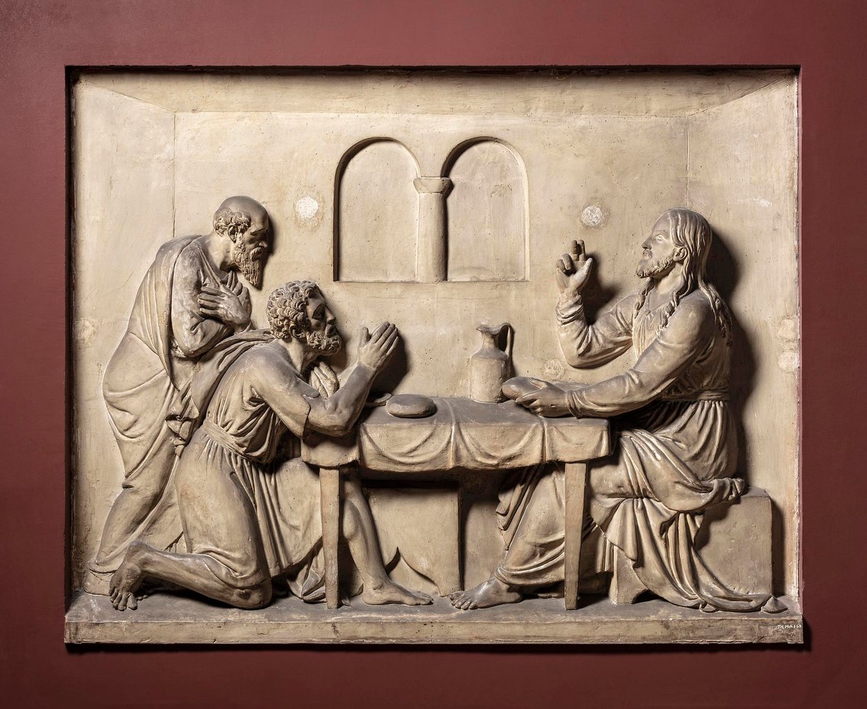 Christus in Emmaus von Bertel Thorvaldsen