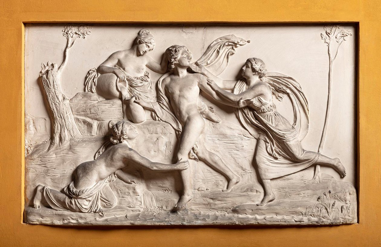 Hylas von Flussnymphen entführt von Bertel Thorvaldsen