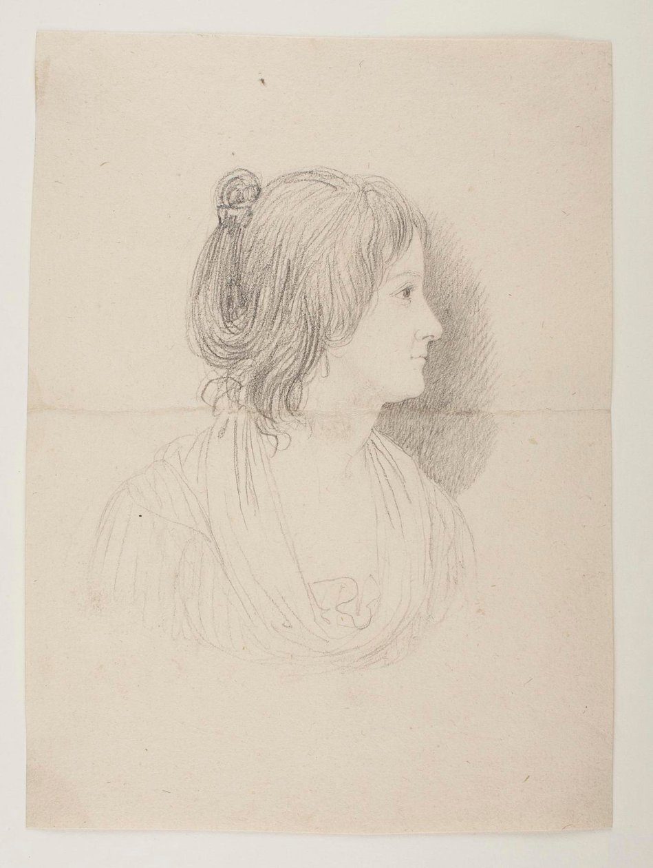 Porträt einer Frau (Marie Puggaard?) von Bertel Thorvaldsen