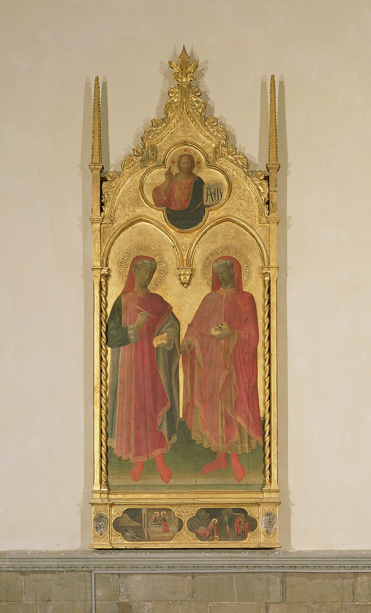 SS. Cosmas und Damian, 1429 von Bicci di Lorenzo