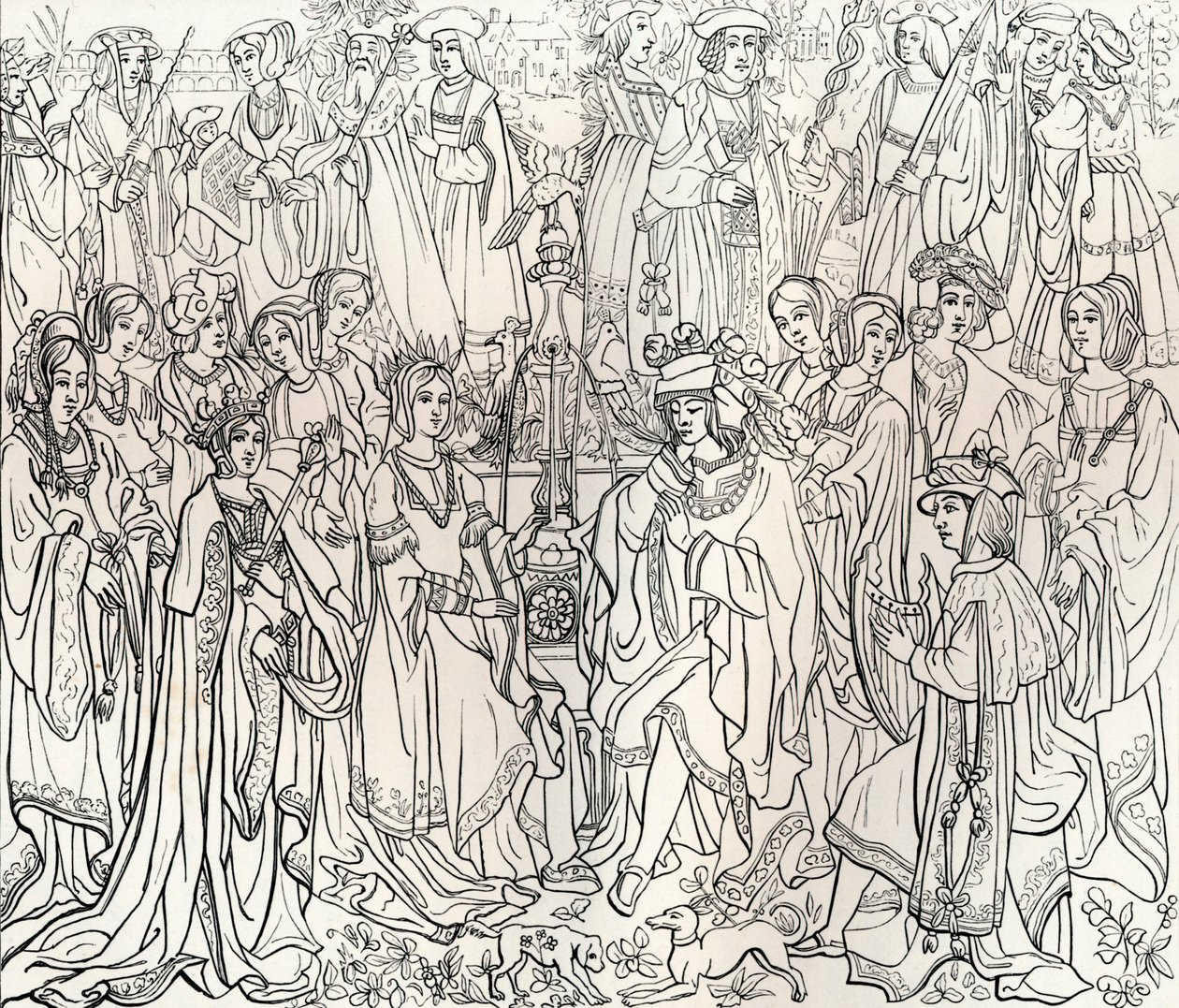 Hochzeit von König Ludwig XII. von Frankreich und Mary Tudor, 16 ...