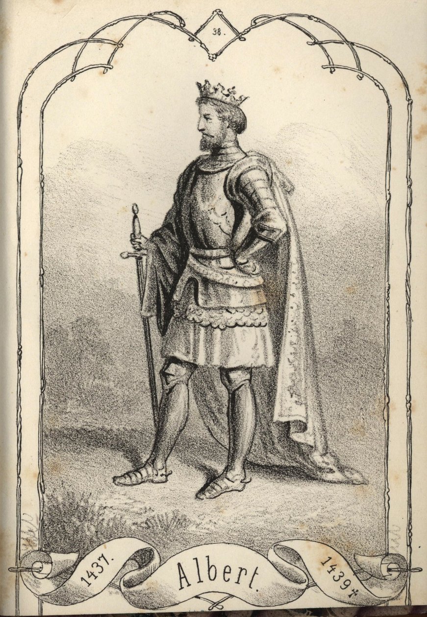 Albert der Großmütige 1397-1439, König von Ungarn und Kroatien von Béla Vizkelety