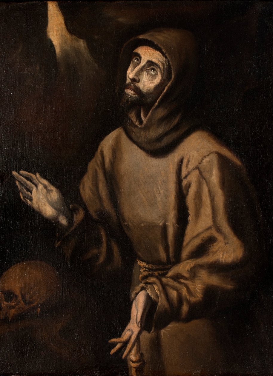 Der Ekstase des Heiligen Franziskus von Assisi von Blas Muñoz