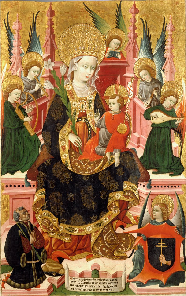 Virgen de Mosén Esperandeu de Santa Fe von Blasco de Granen