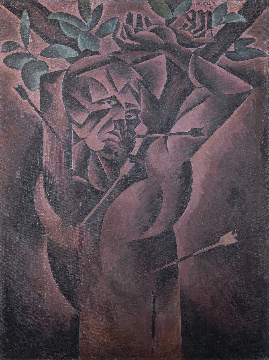 Heiliger Sebastian von Bohumil Kubišta