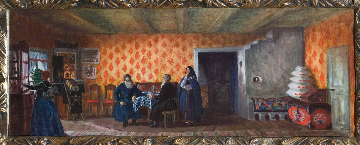 Bühnenbild für das Theaterstück 