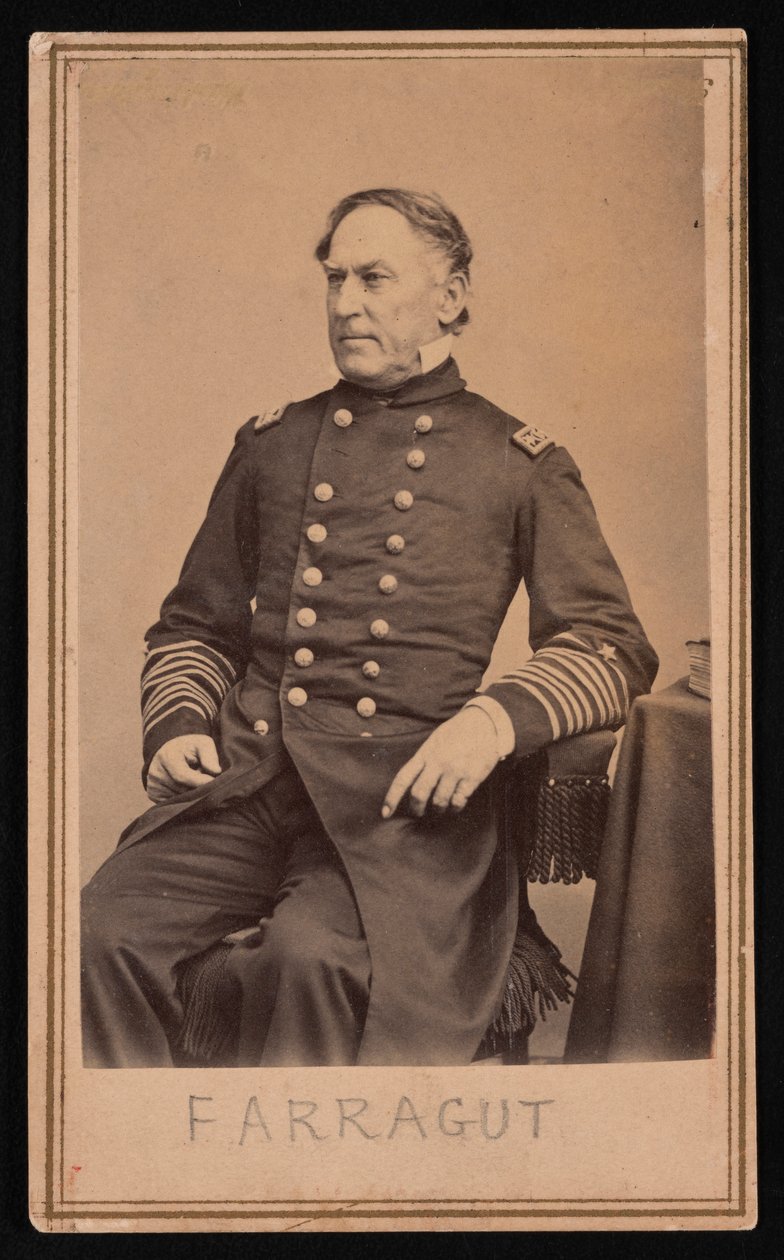 Porträt von David Glasgow Farragut von Brady