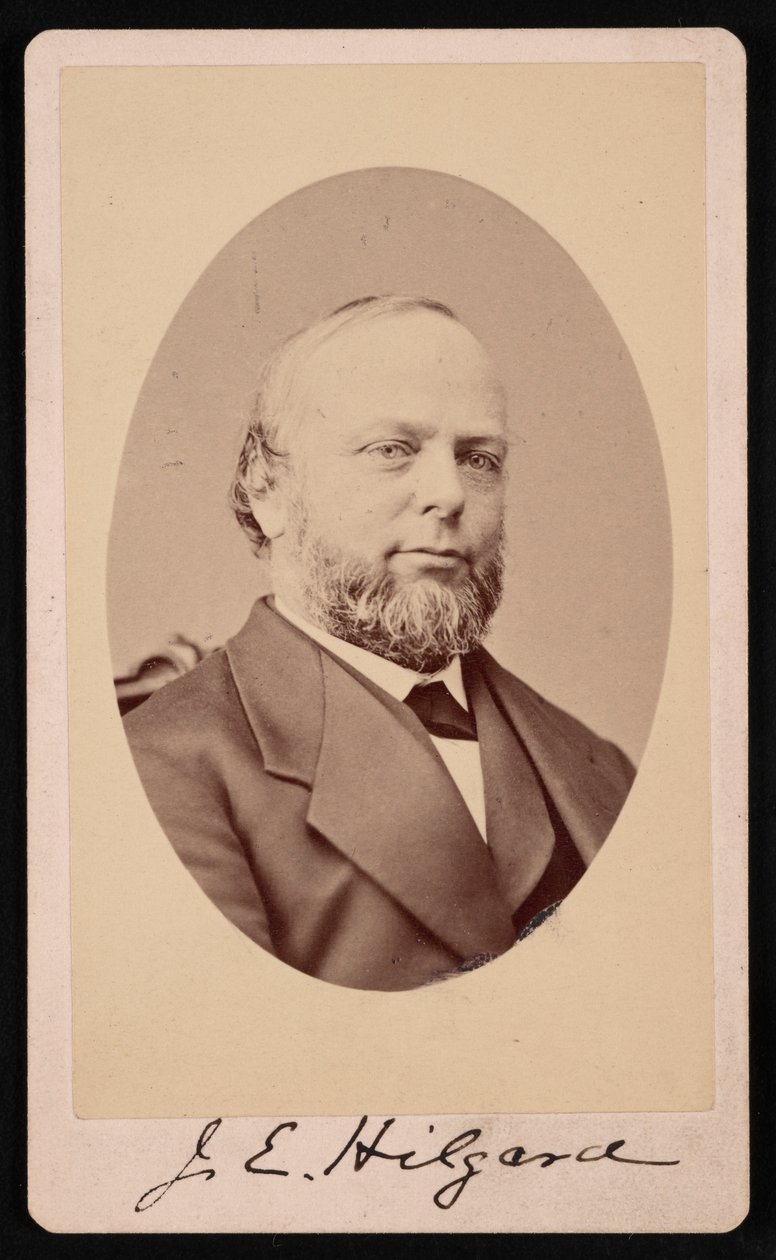Porträt von Julius Erasmus Hilgard von Brady