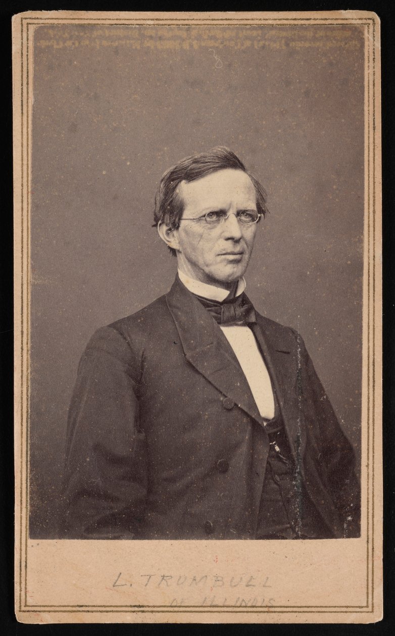 Porträt von Lyman Trumbull 1813-1896, zwischen 1864 und 1868 von Brady