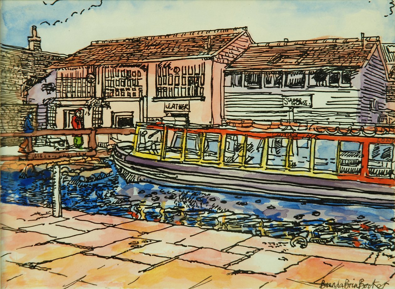 Kanal-Museum, Camden Lock von Brenda Brin Booker
