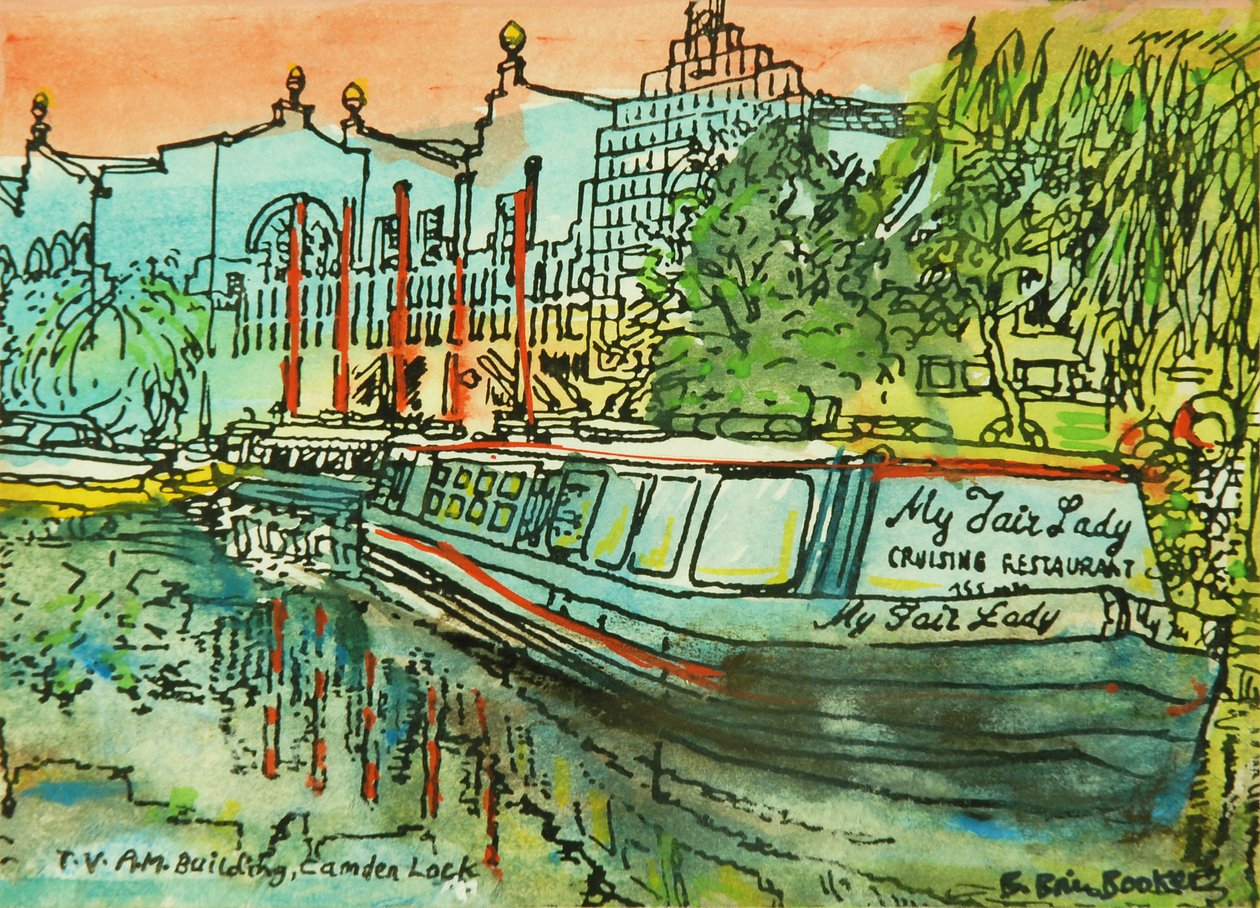 "My Fair Lady" auf dem Regents Canal von Brenda Brin Booker