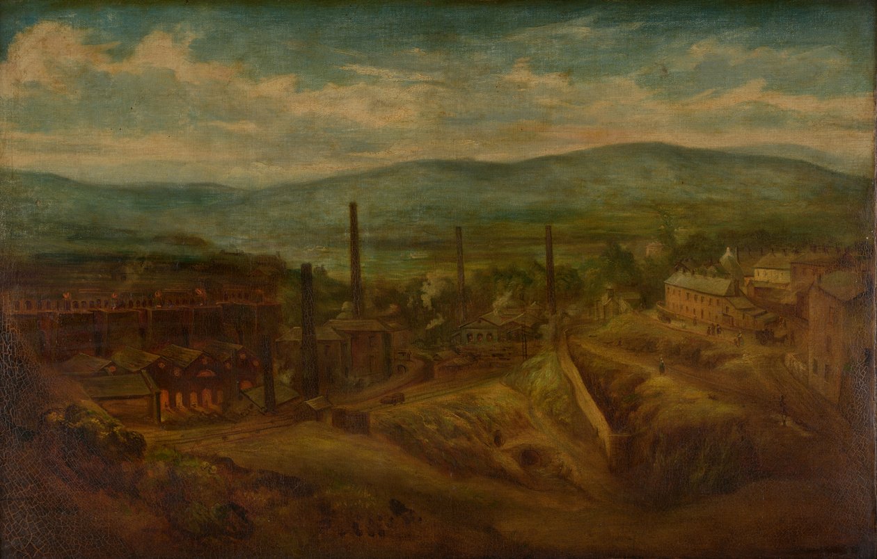 Cyfarthfa Eisenwerke von British School