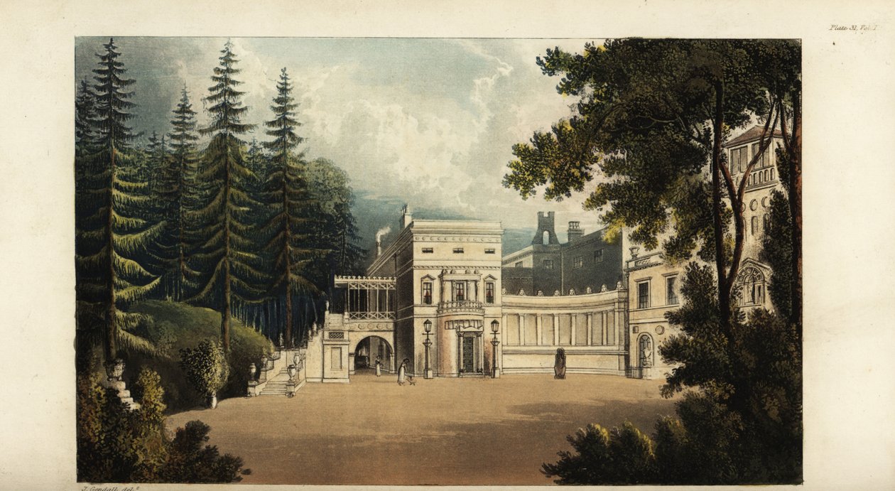 Deepdene, Surrey, Sitz des Bankiers Thomas Hope von British School