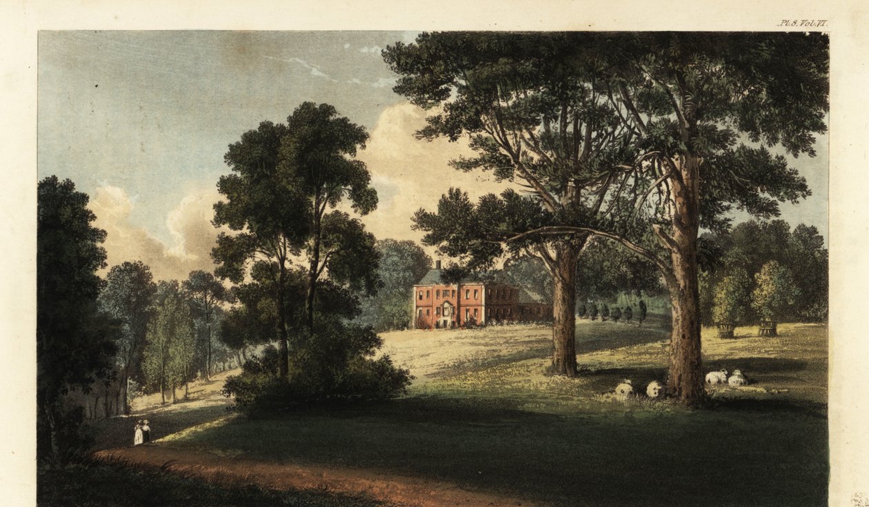 East Cowes Castle, Isle of Wight, Sitz des Architekten John Nas von British School