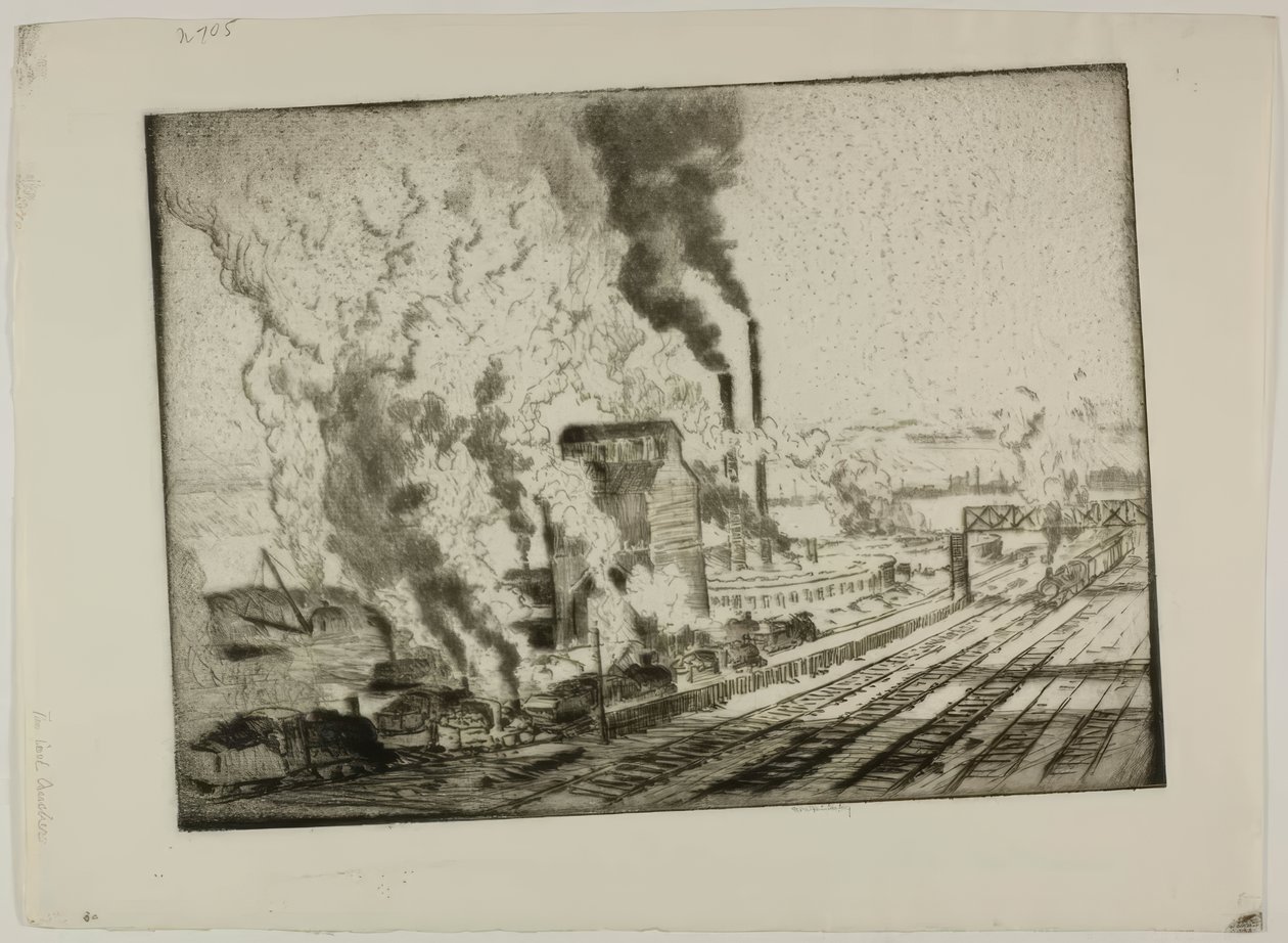 Der Kohlebrecher von Bror Julius Olsson Nordfeldt