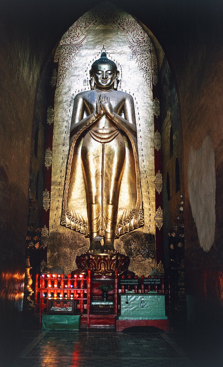 Kakusanda, einer der Buddhas im Ananda-Tempel, Bagan (Pagan), Myanmar (Burma) von Burmese School