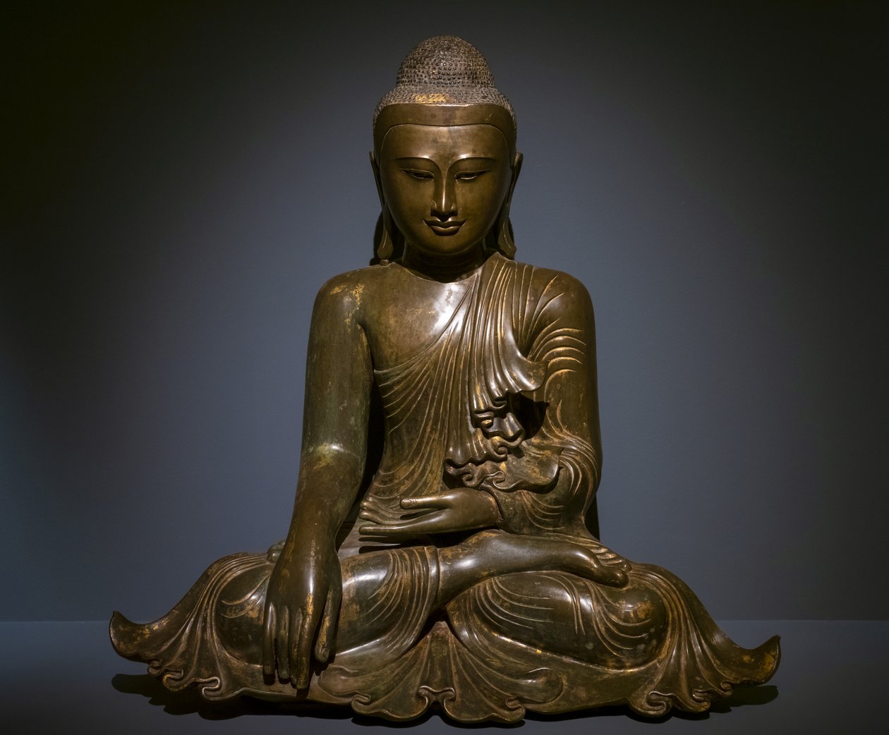 Maravijaya Buddha. Burma von Burmese School