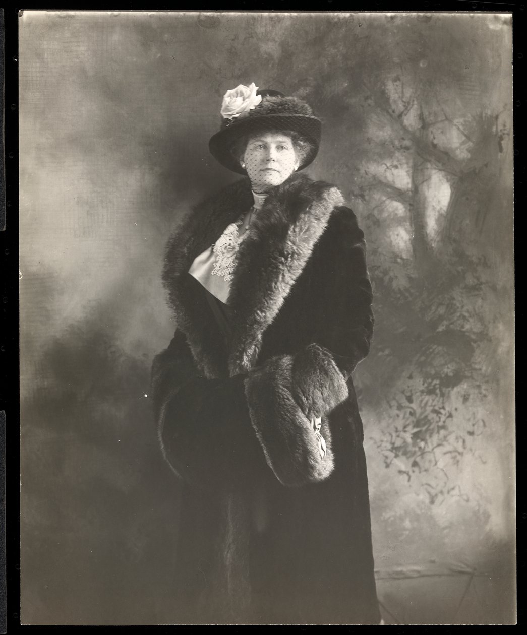 Porträt von Miss Gresham von Byron Company