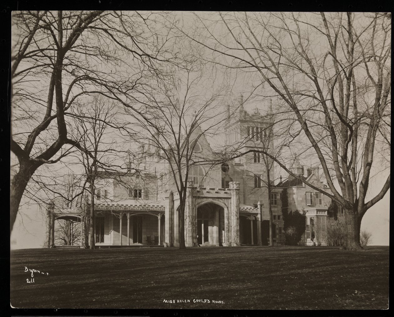 Das Helen Gould Anwesen (ehemalige Jay Gould Residenz) in Tarrytown, New York, 1893-94 von Byron Company