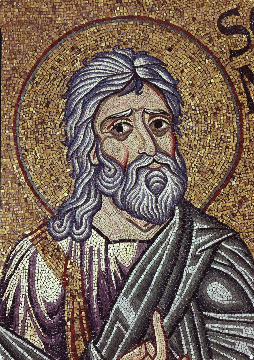 Der Prophet Zephaniah (Detail) von Byzantine Byzantine
