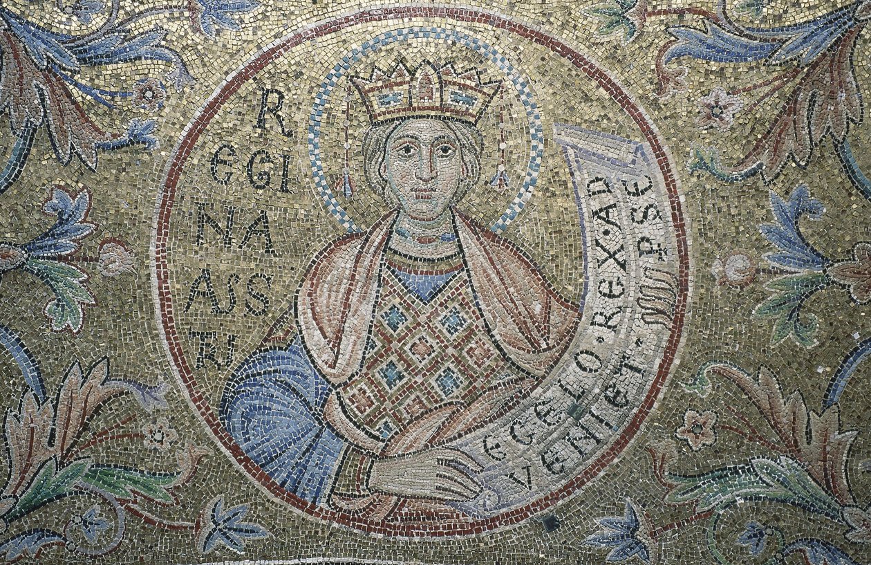 Die Königin von Saba (Detail) von Byzantine Byzantine
