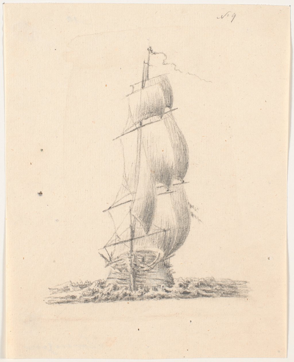Marineschiff von C.A. Lorentzen