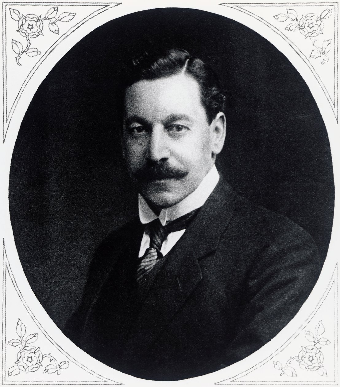 Porträt von Herbert Samuel (1870-1963), englischer Politiker, aus Illustrated War News, 19. Januar von J.B. and Brown J. Rowbotham