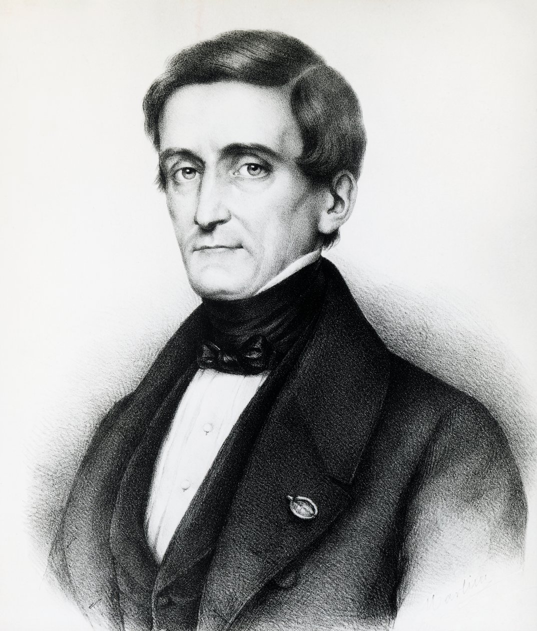 Porträt von Pellegrino Rossi (1787-1848), italienischer Jurist, Lithographie von J.B. and Brown J. Rowbotham