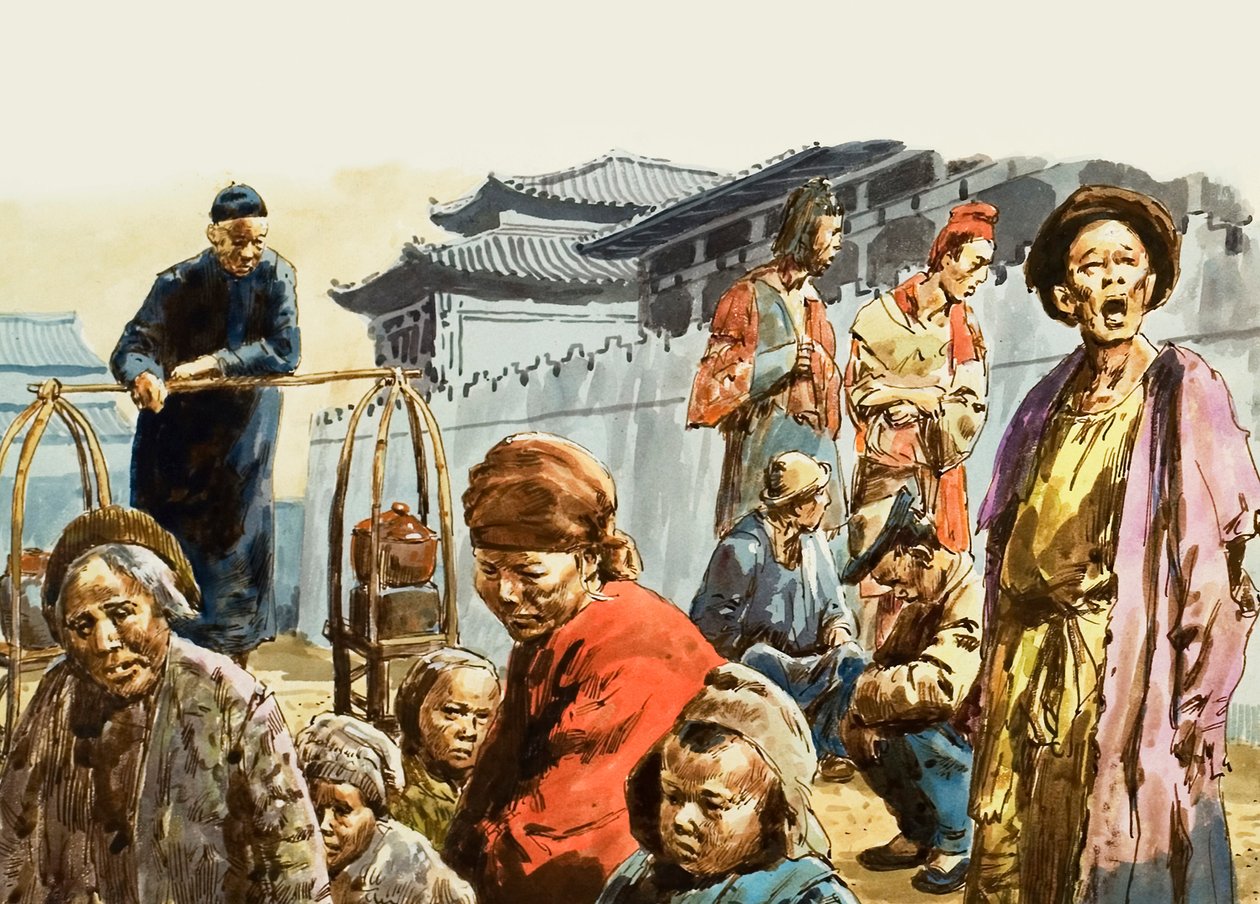 Elend durchstreifte das Land China von C.L. Doughty