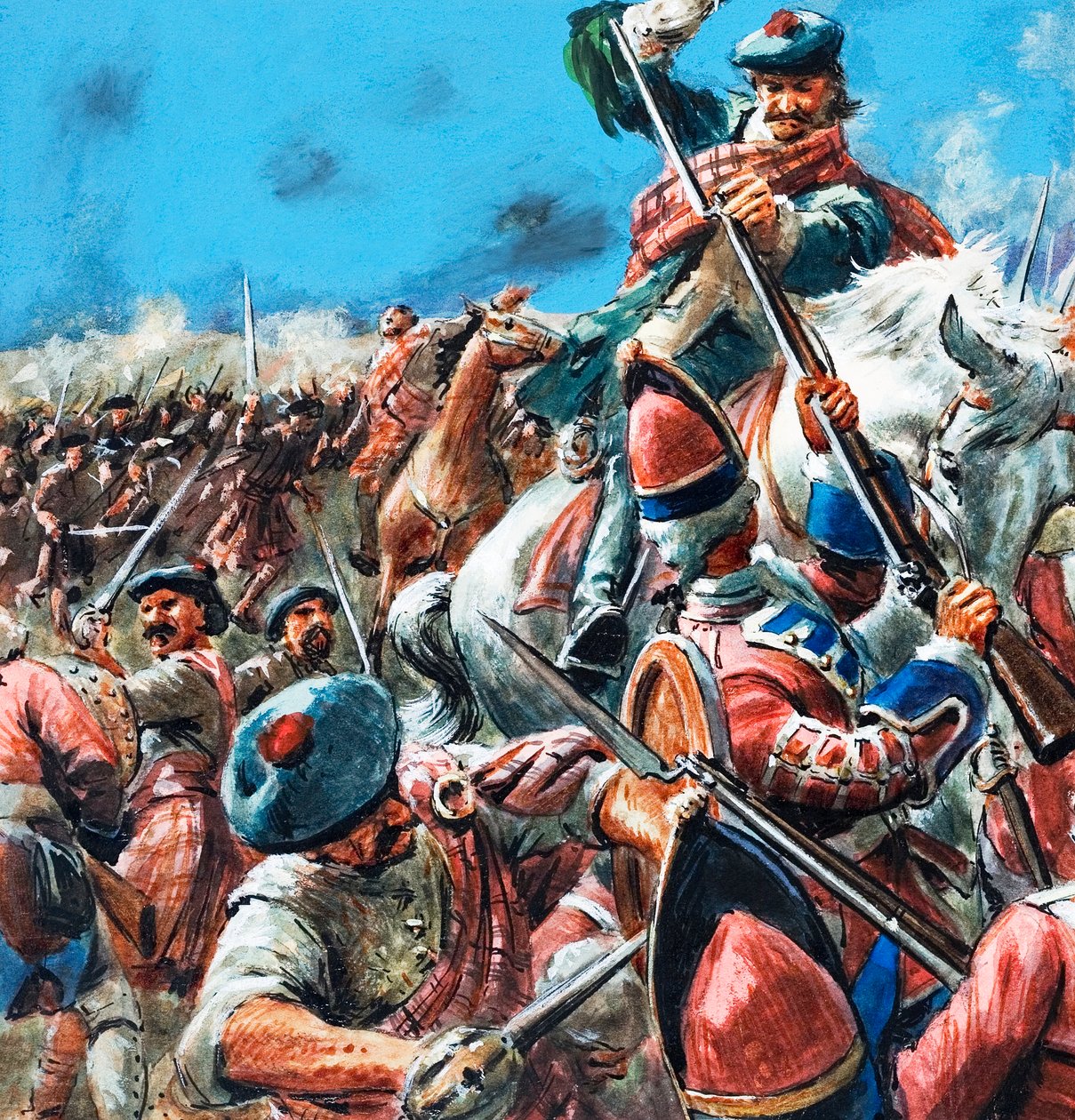 Die Schlacht von Culloden von C.L. Doughty