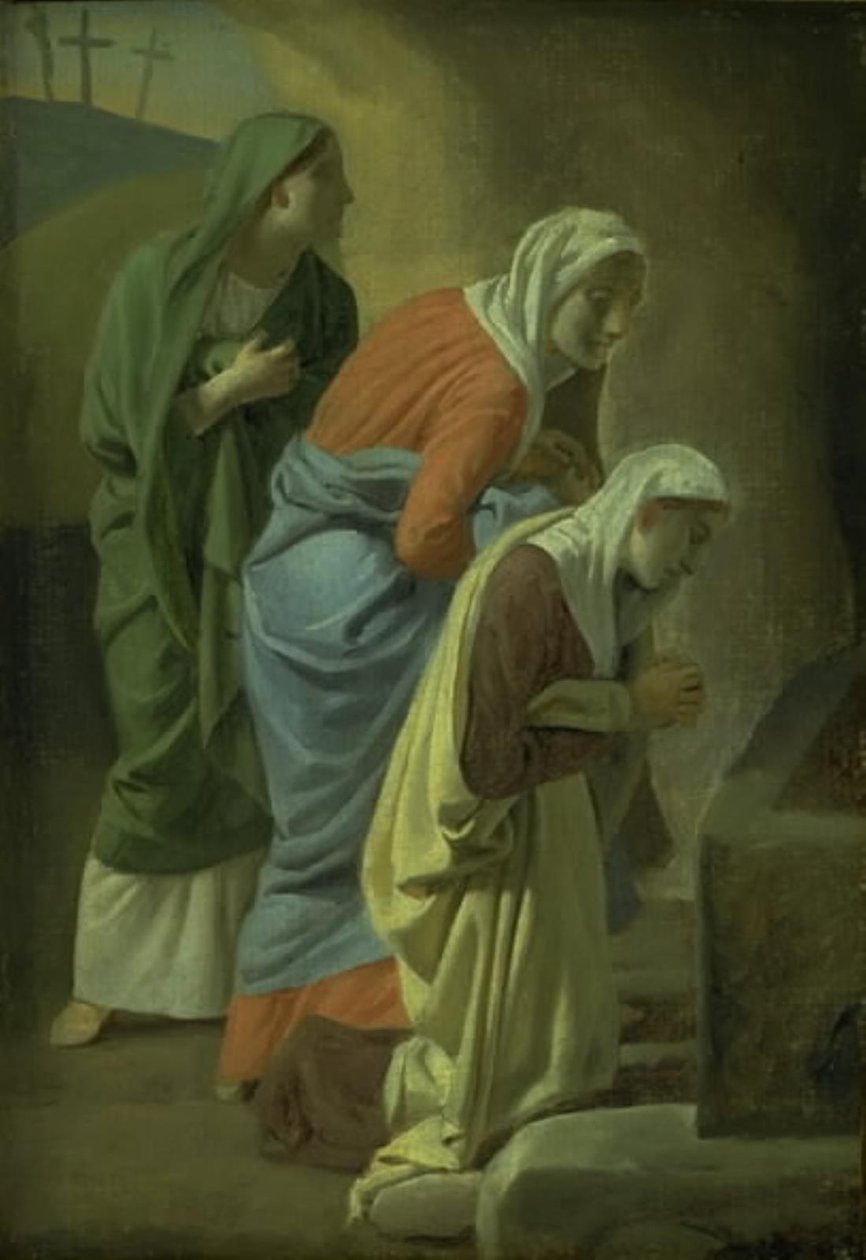 Die drei Marien am Grab Christi (Studie) von Christoffer Wilhelm Eckersberg