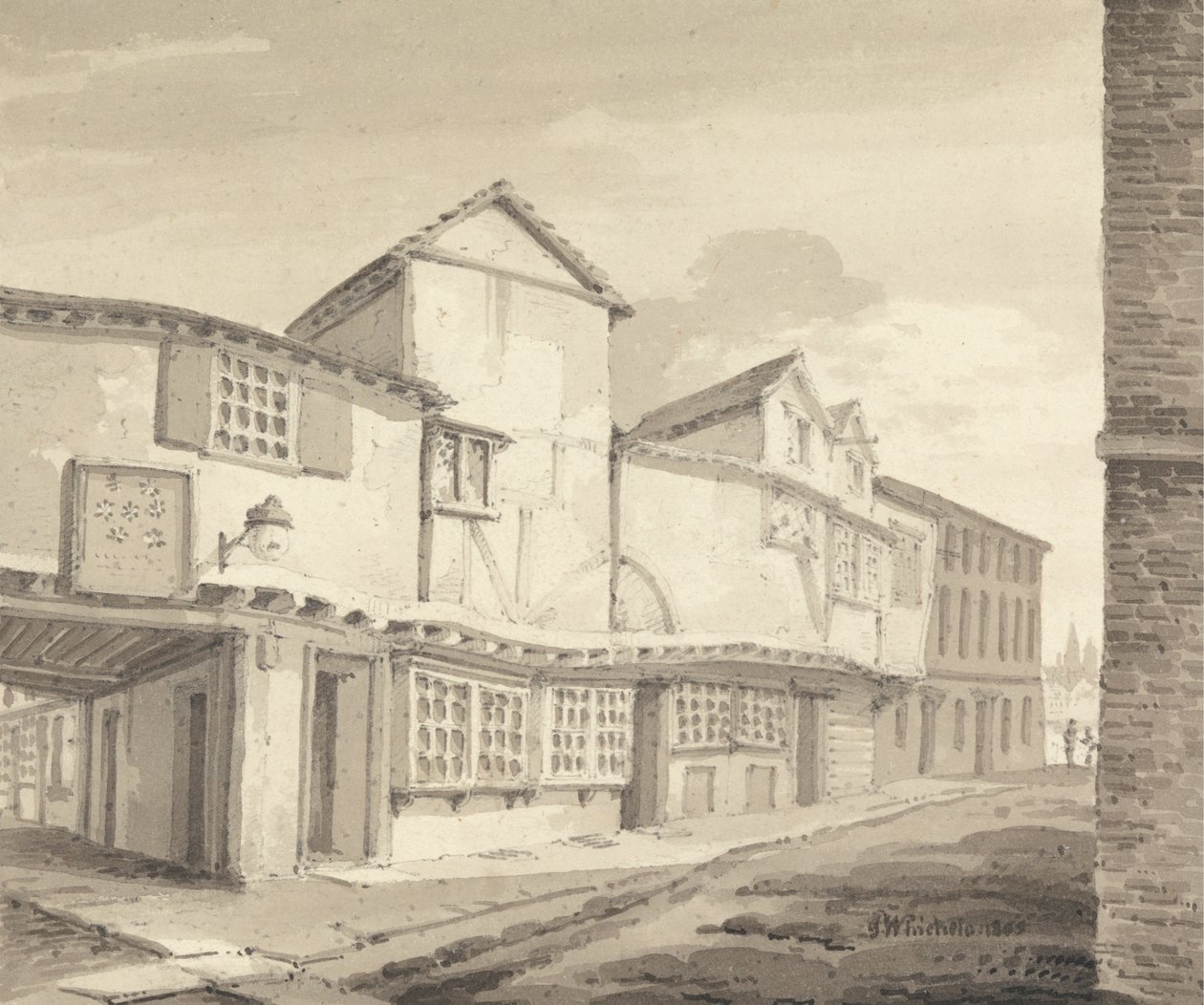 Teil des Klosters St. Saviours, Southwark von C. John M. Whichelo
