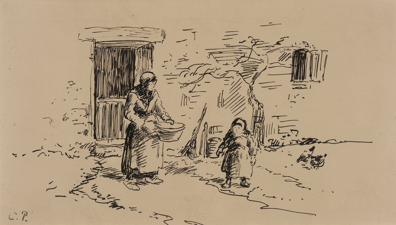 Landschaftsszene von Camille Pissarro
