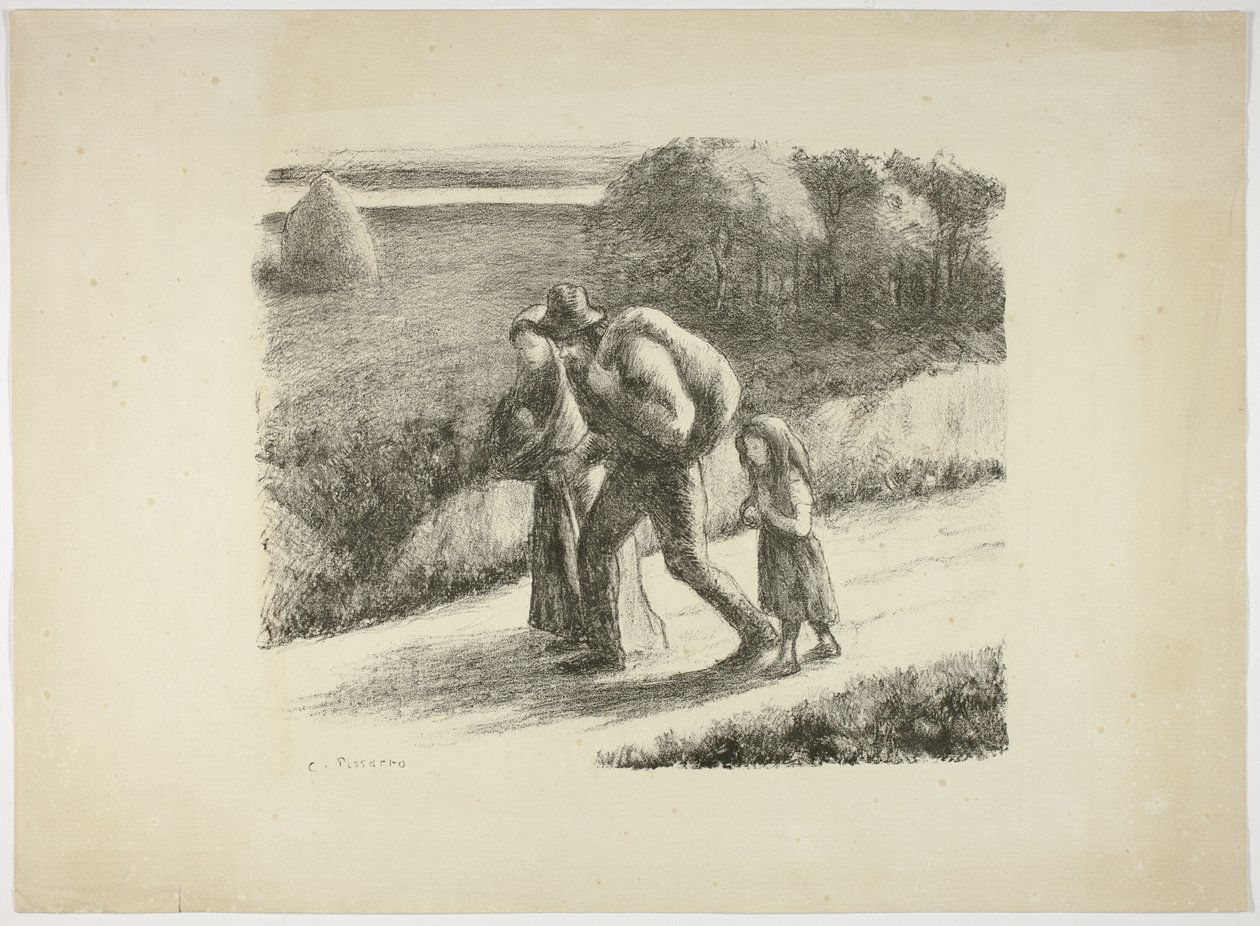 Die Vagabunden von Camille Pissarro