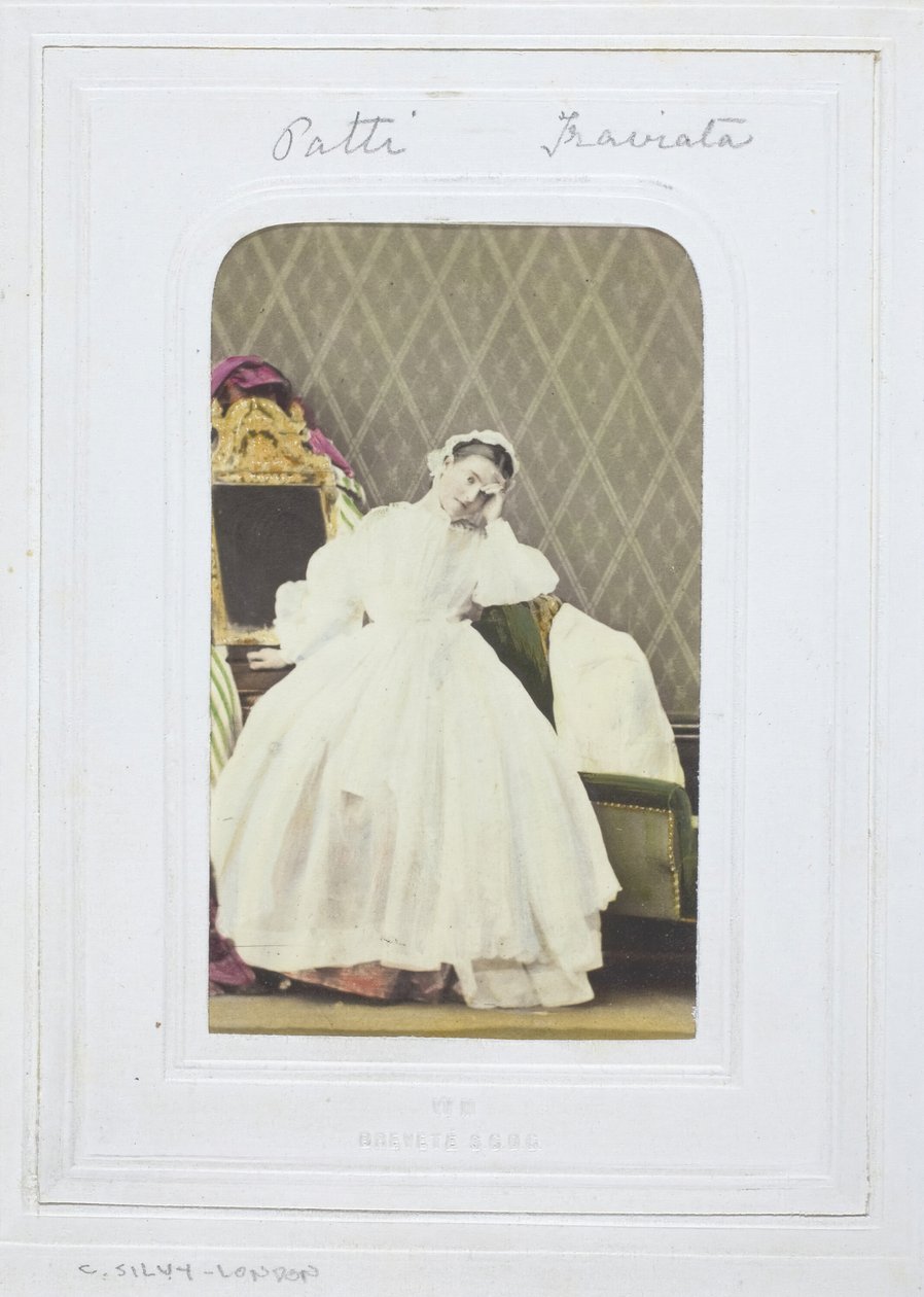 Adelina Patti, Traviata von Camille Silvy