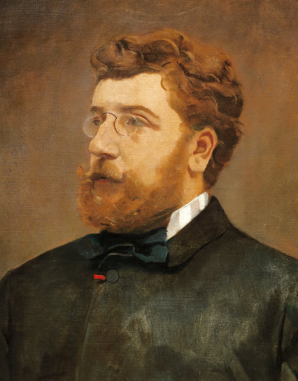 Porträt von Georges Bizet von Camillo (1840 1919) Miola