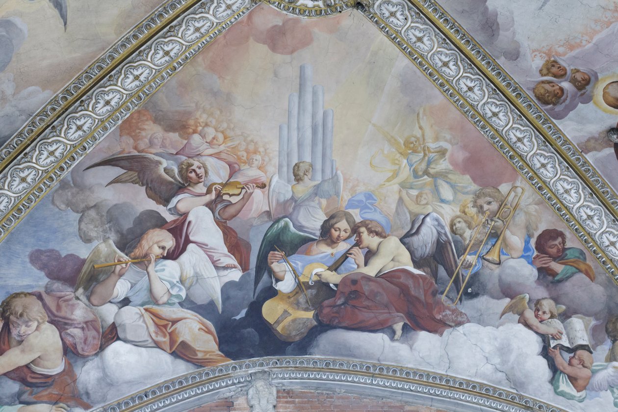 Freskenzyklus der Jungfrau, Detail von Camillo Procaccini