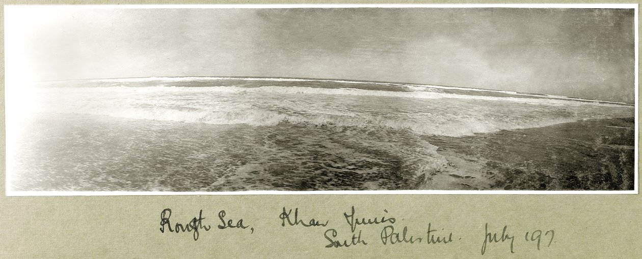 Raue See, Khan Yunis, Juli 1917 von Capt. Arthur Rhodes