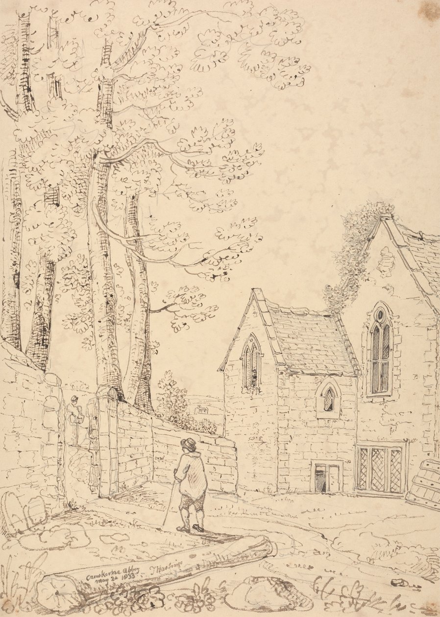 Crewkerne Abbey, 24. Mai 1833 von Capt. Thomas Hastings