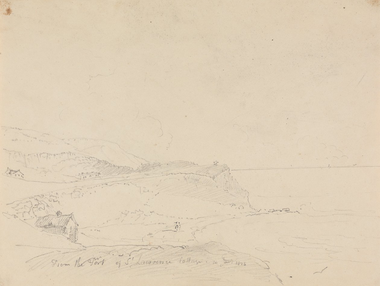 Vom Hafen von Saint Lawrence, 14. Januar 1826 von Capt. Thomas Hastings