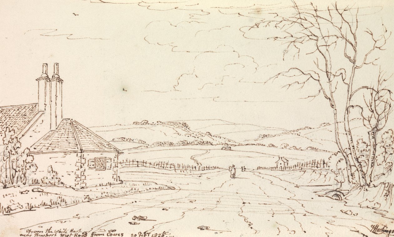 Vom White Hart, 29. Februar 1826 von Capt. Thomas Hastings
