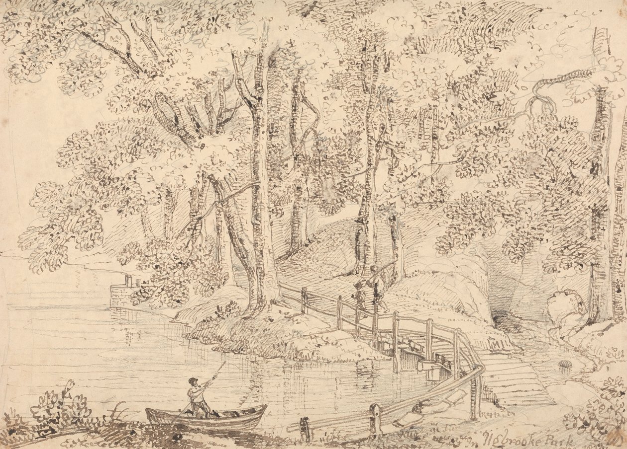 Im Ugbrooke Park, Mai 1833 von Capt. Thomas Hastings